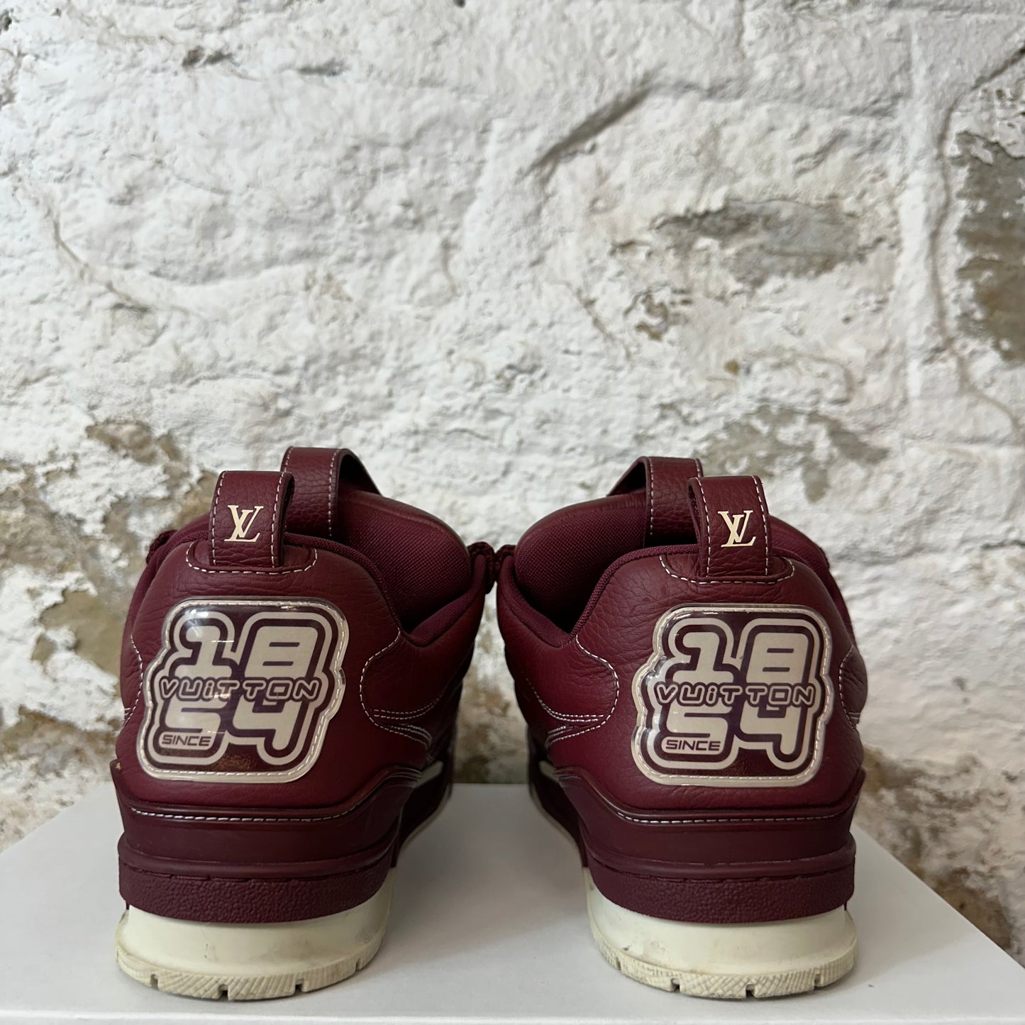 Louis Vuitton Maroon Skate Sneaker Sz 10 (8.5LV) No Box