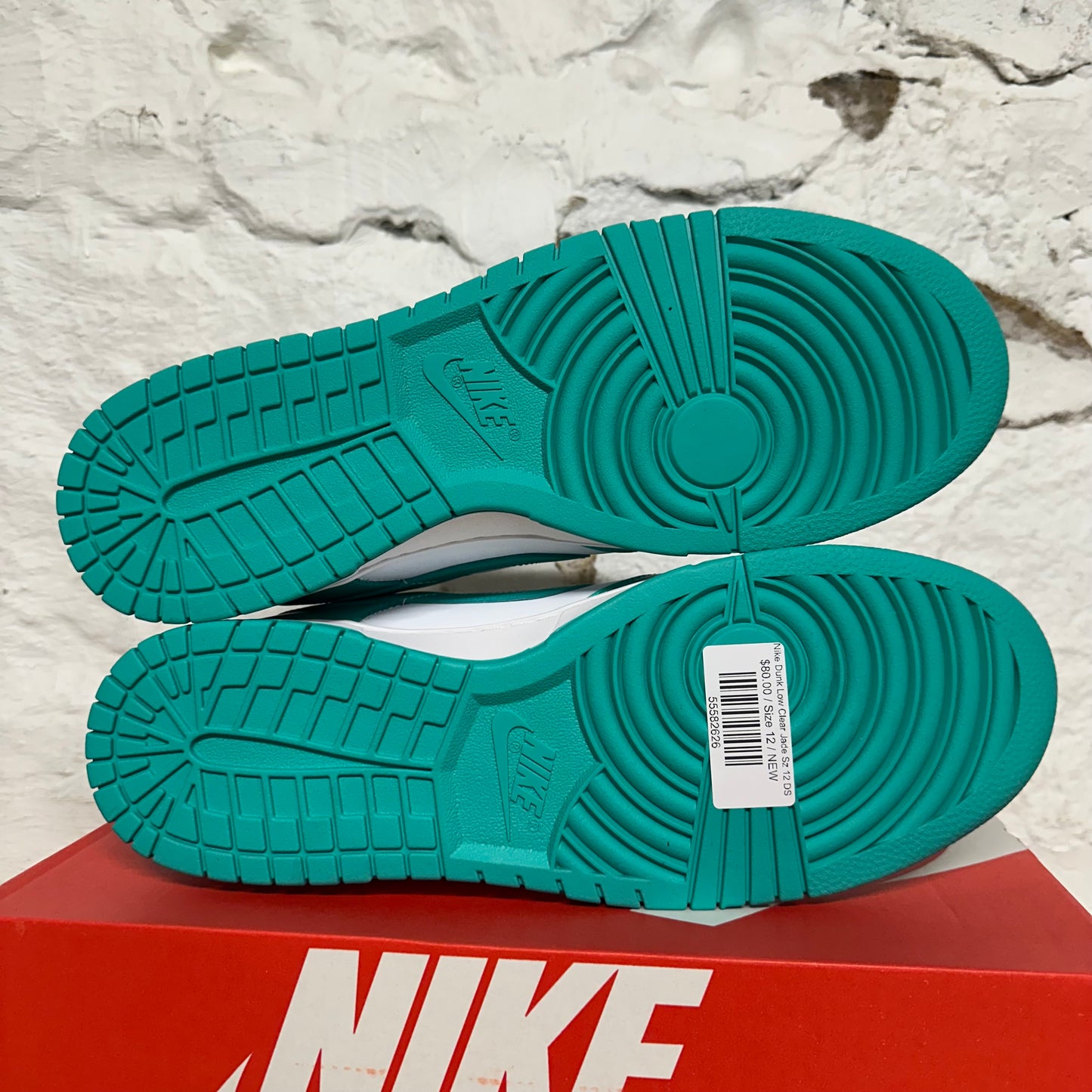 Nike Dunk Low Clear Jade Sz 12 DS