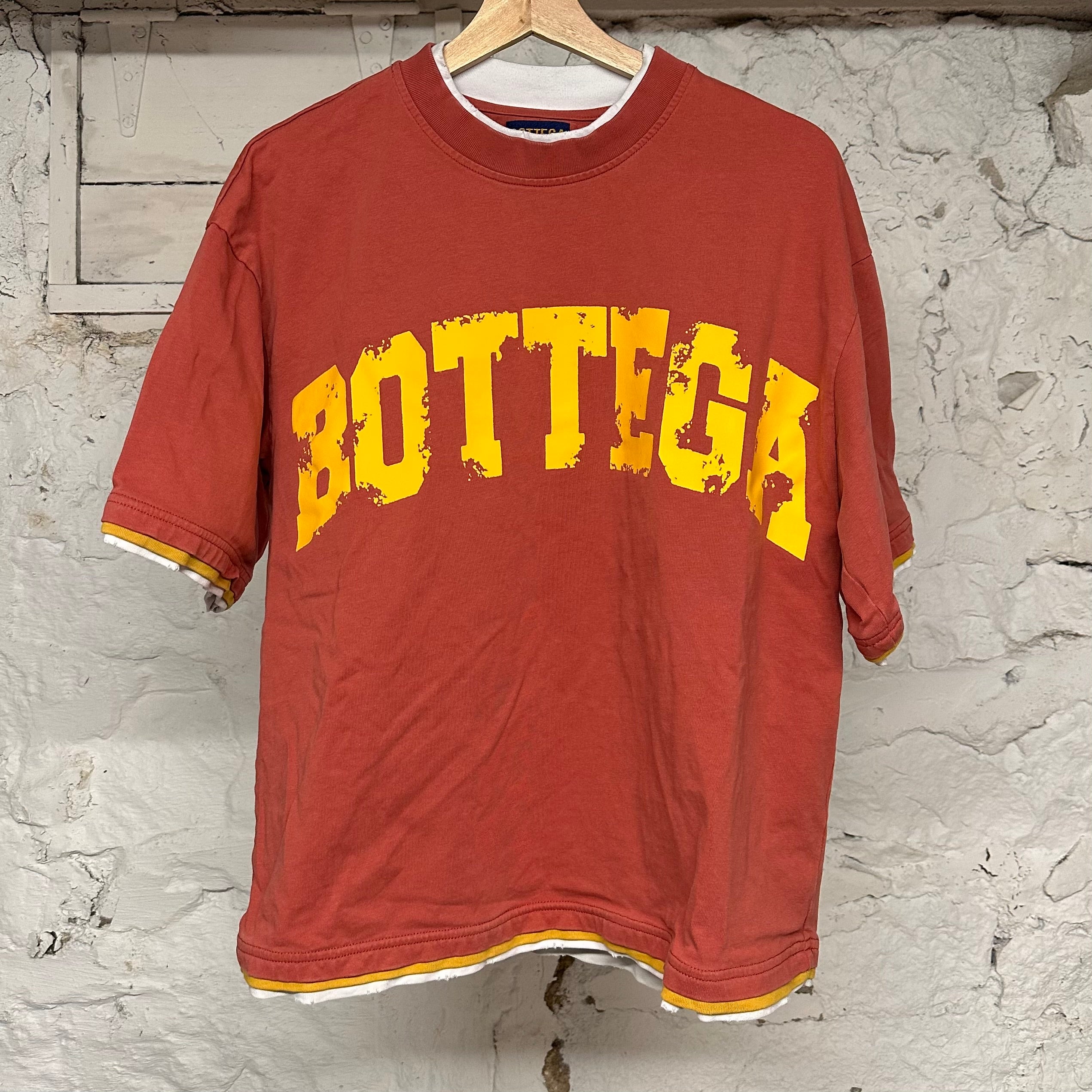 Bottega Desires Not War Triple T-Shirt Sz M