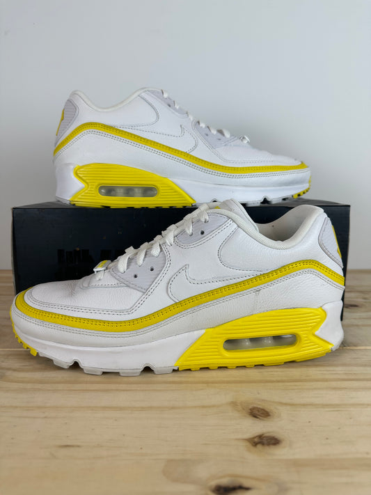 Nike Air Max 90 Undefeated Optic Yellow Sz 10
