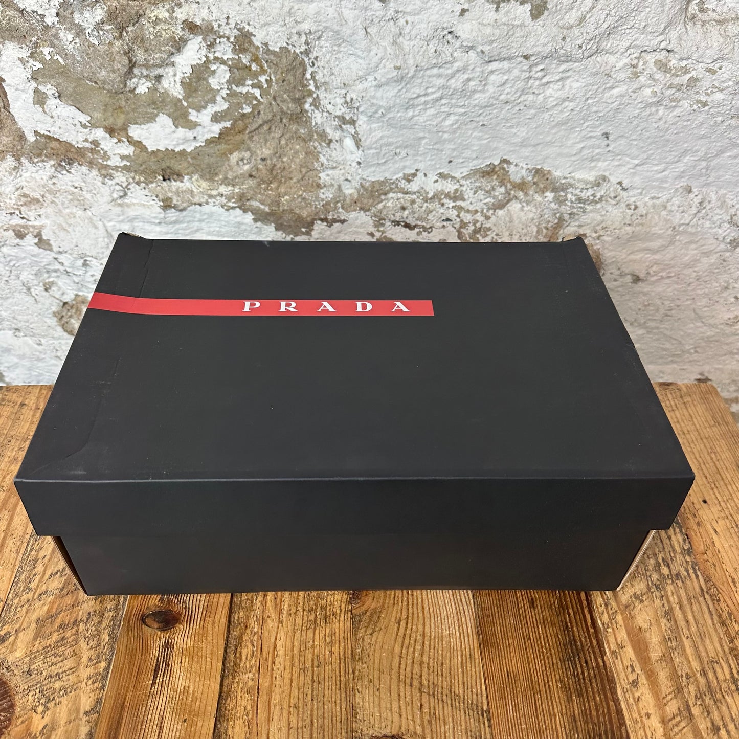 Prada Americas Cup Grey Rubber Sneaker Sz 11 (44) DS