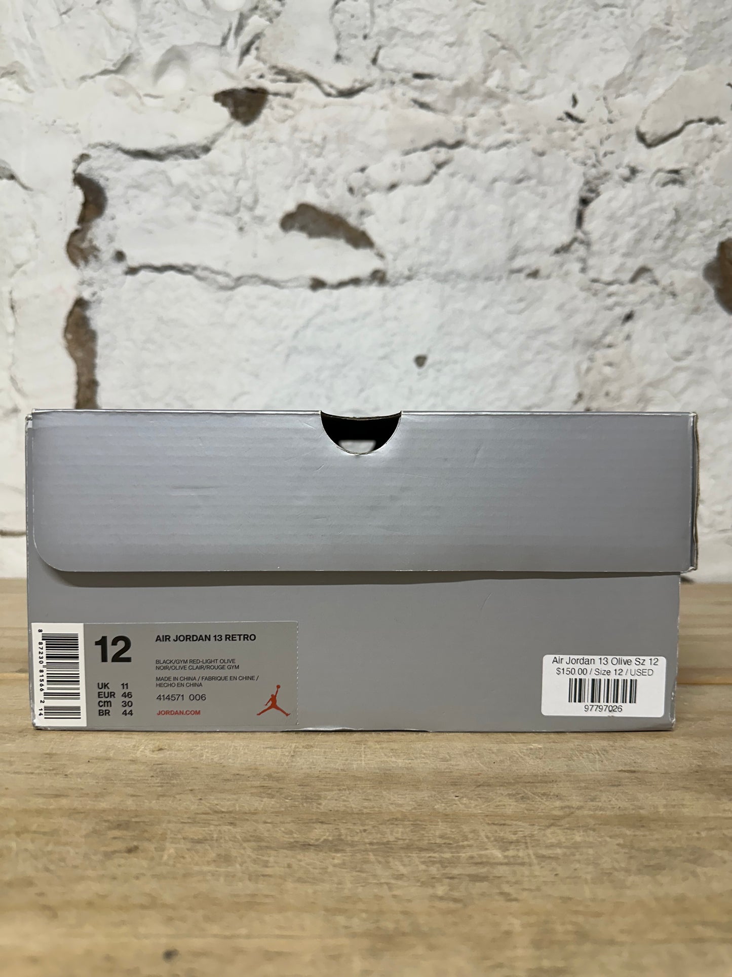 Air Jordan 13 Olive Sz 12