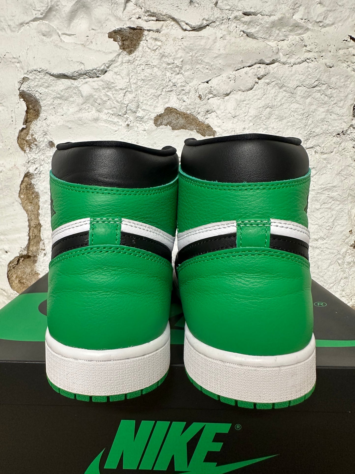 Air Jordan 1 High Lucky Green Sz 12