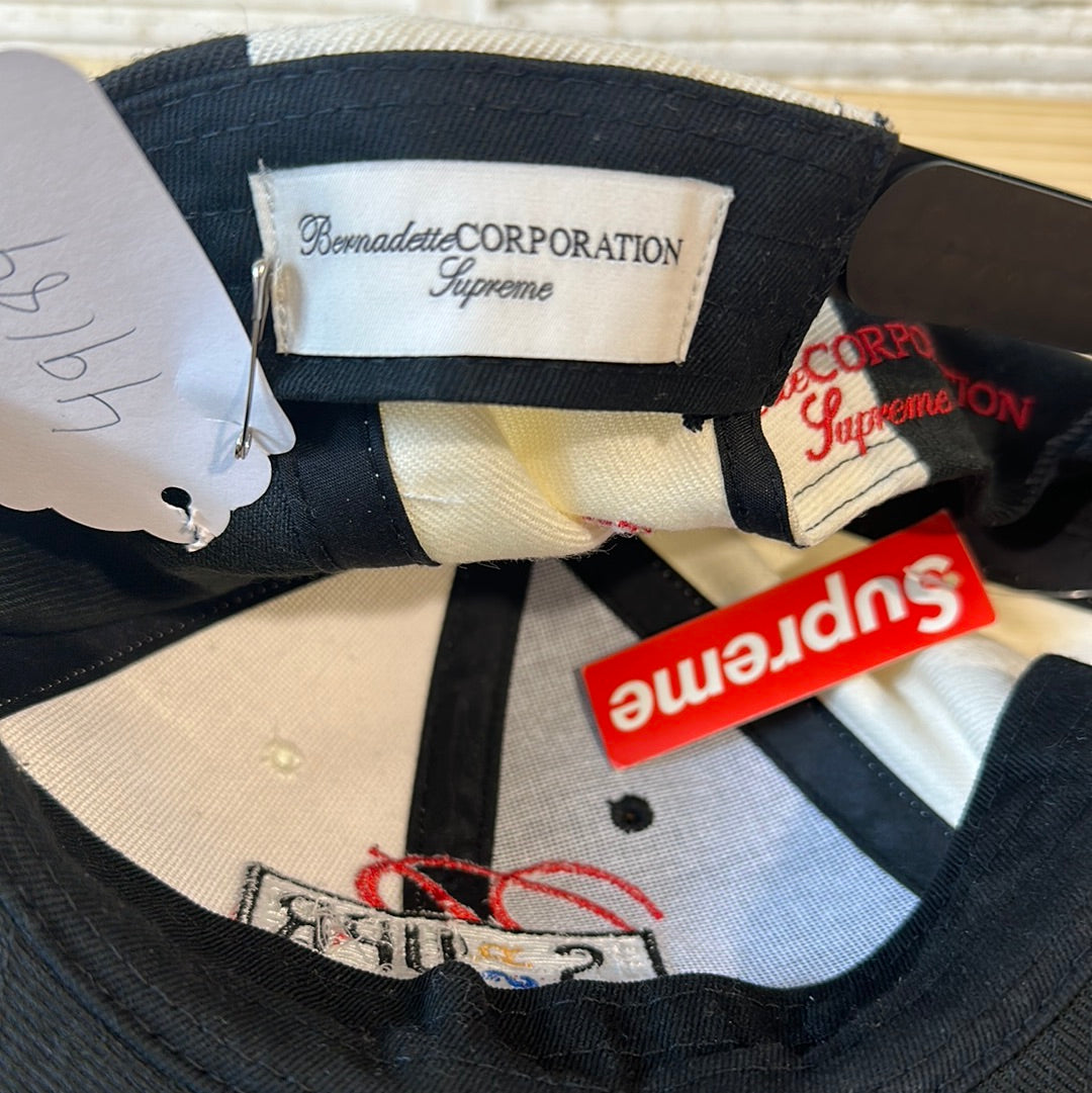 Supreme Bernadette Corporation 6-Panel Black Hat