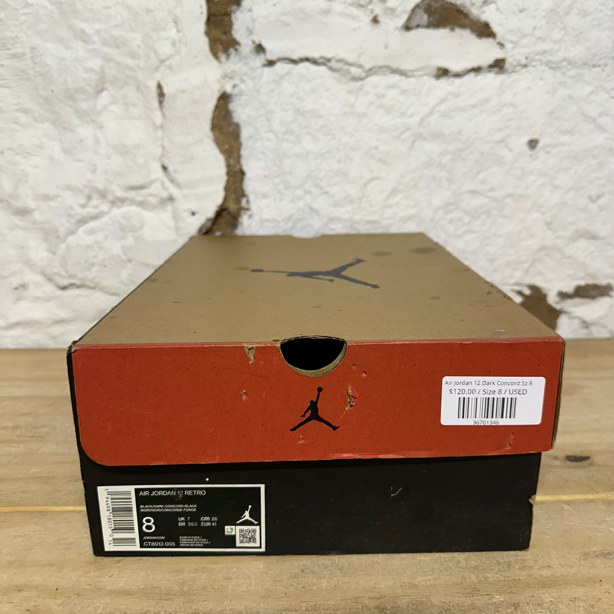 Air Jordan 12 Dark Concord Sz 8