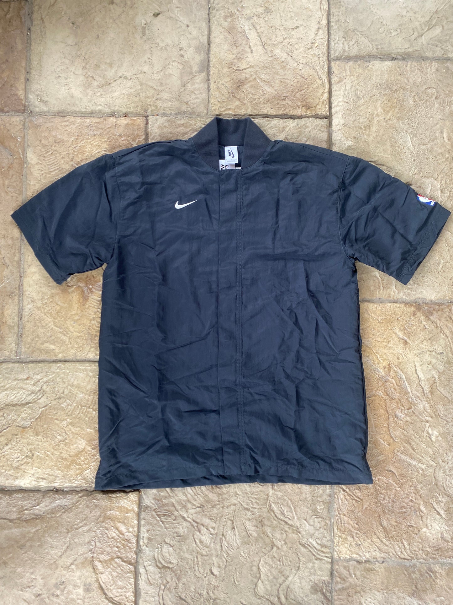 Nike Fear of God Button Up Short Jacket Black Sz M