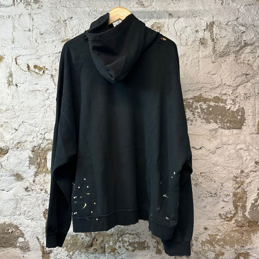 Balenciaga 90/10 Slogan Hoodie Black Sz XL (4)