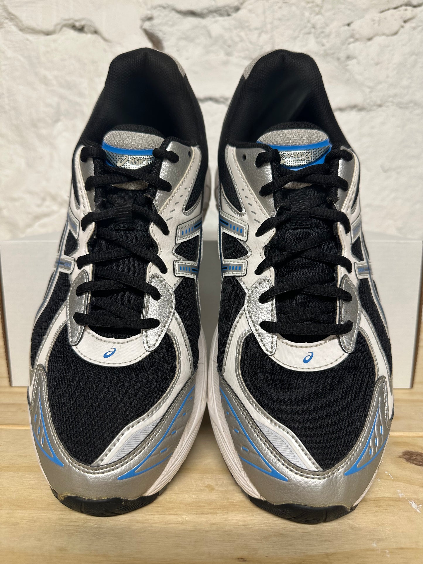 Asics GT-2160 Blue Black White Sz 10.5