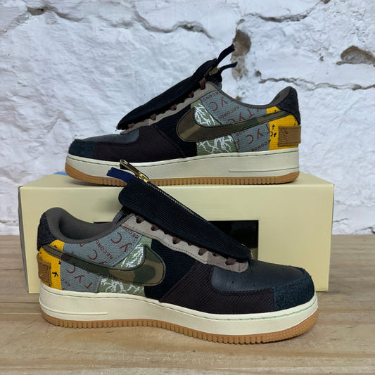 Nike Air Force 1 Low Travis Scott Cactus Jack Sz 10.5