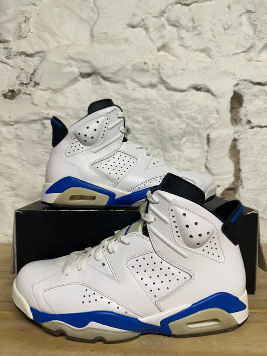 Air Jordan 6 Sport Blue Sz 9.5