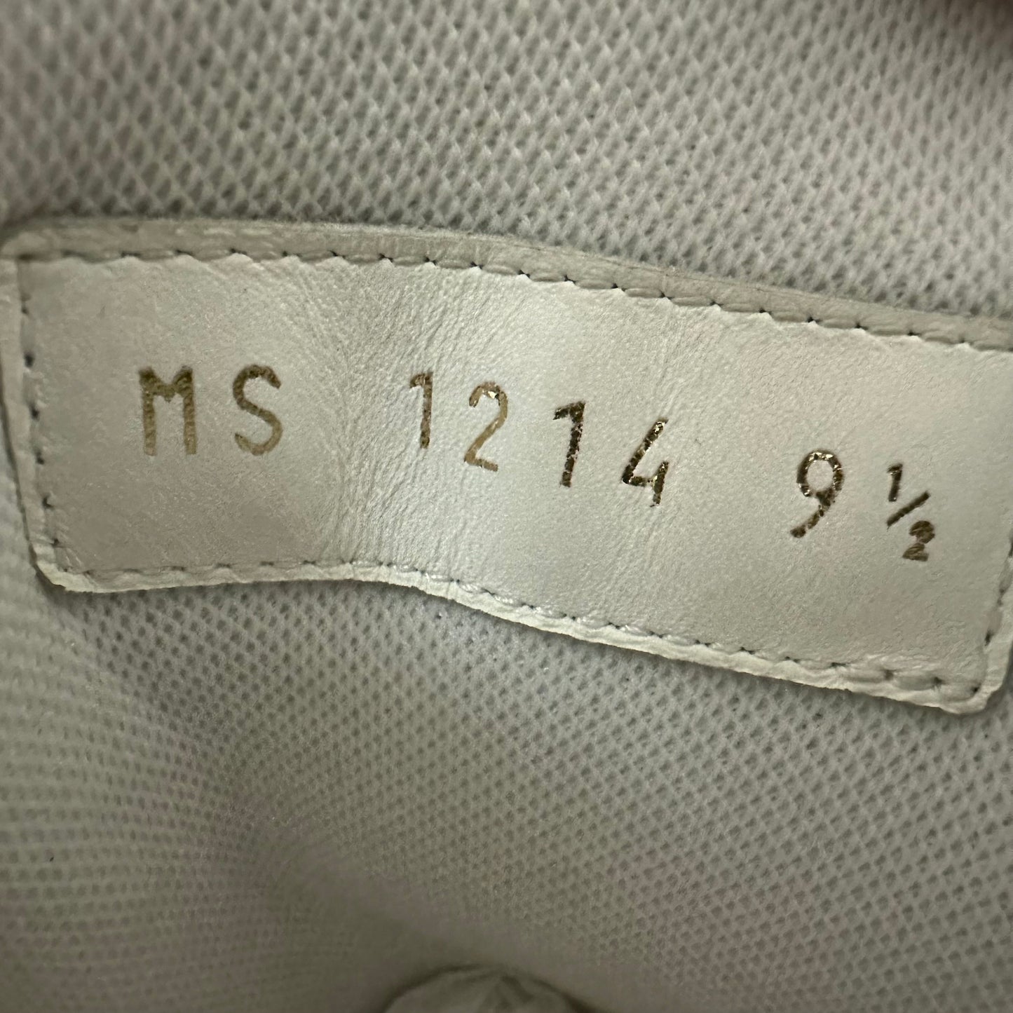 Louis Vuitton Grey Monogram White Trainer Sneaker Sz 11 (9.5LV)