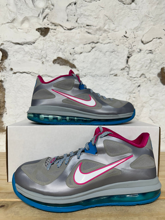 Nike Lebron 9 Low Fireberry Sz 8