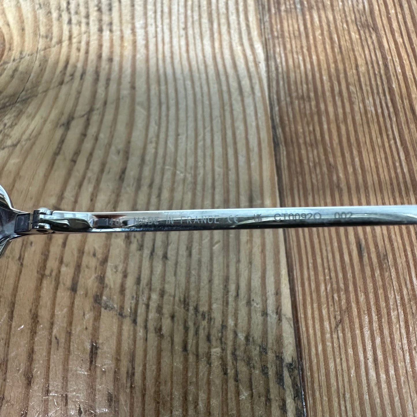 Cartier Gunmetal Gradient Sunglasses W/ Box