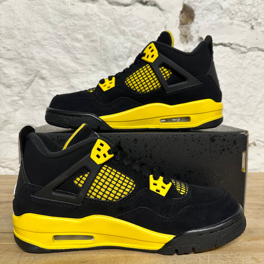 Air Jordan 4 Yellow Thunder Sz 6Y DS