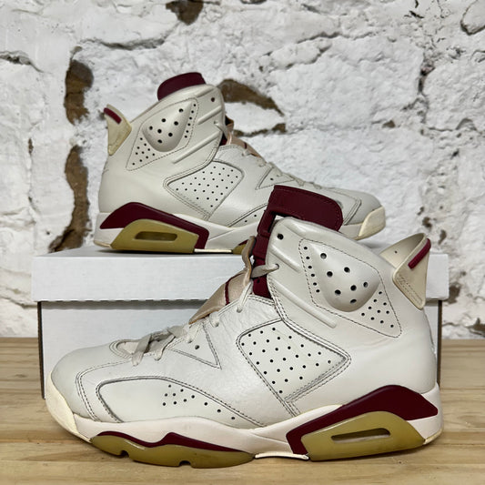 Air Jordan 6 Maroon Sz 9.5