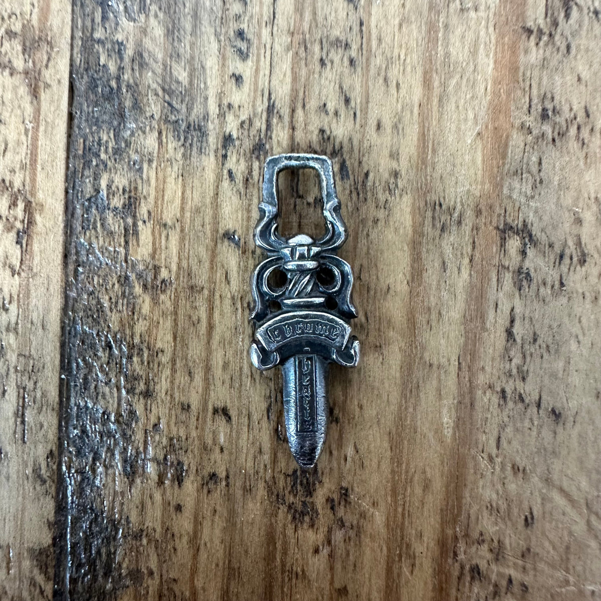 Chrome Hearts Dagger Zipper Pendant