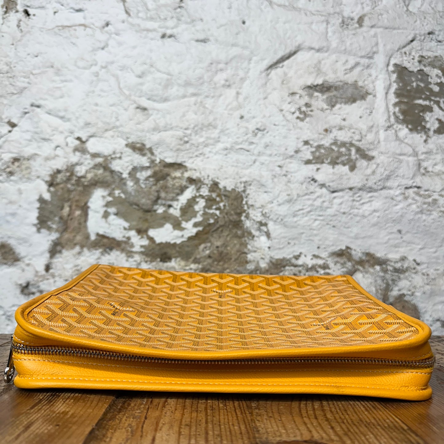 Goyard Jouvence Monogram Yellow Toiletry Bag