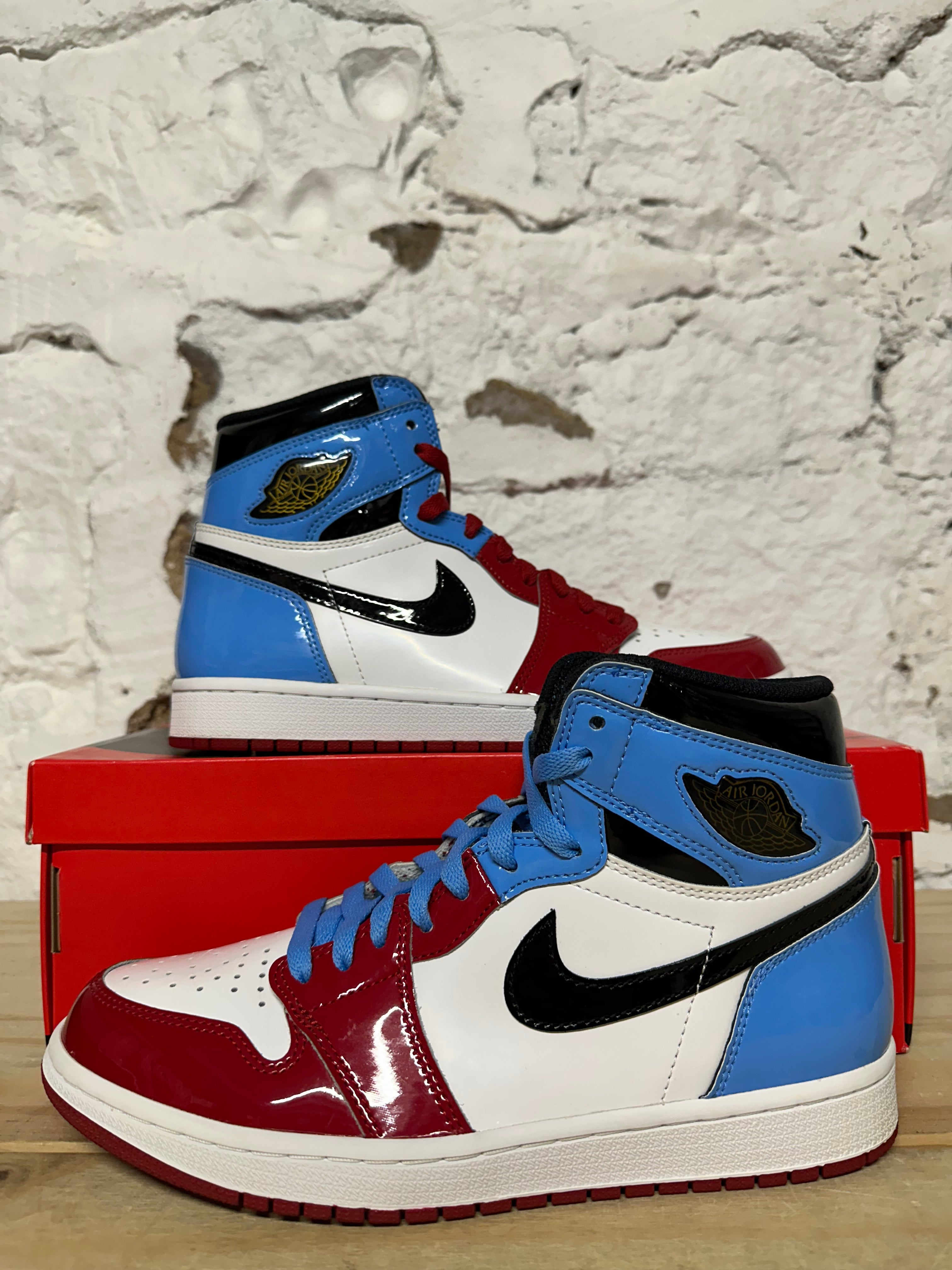 Air Jordan 1 High Fearless UNC Chicago Sz 9
