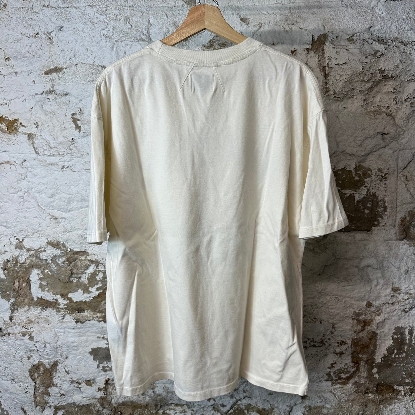Rhude Saint Croix Cream T-Shirt Sz L