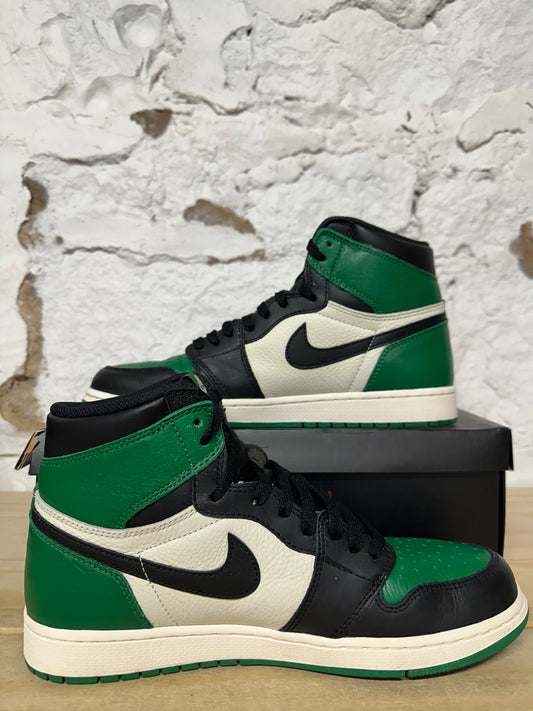 Air Jordan 1 High Pine Green 1.0 Sz 10.5