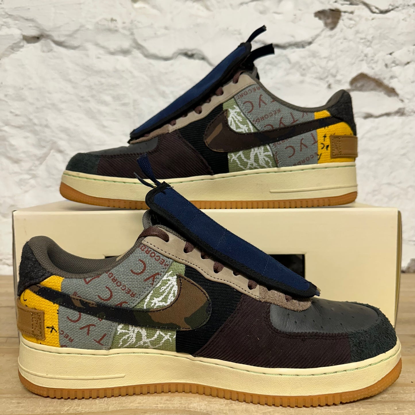 Nike Air Force 1 Low Travis Scott Cactus Jack Sz 13