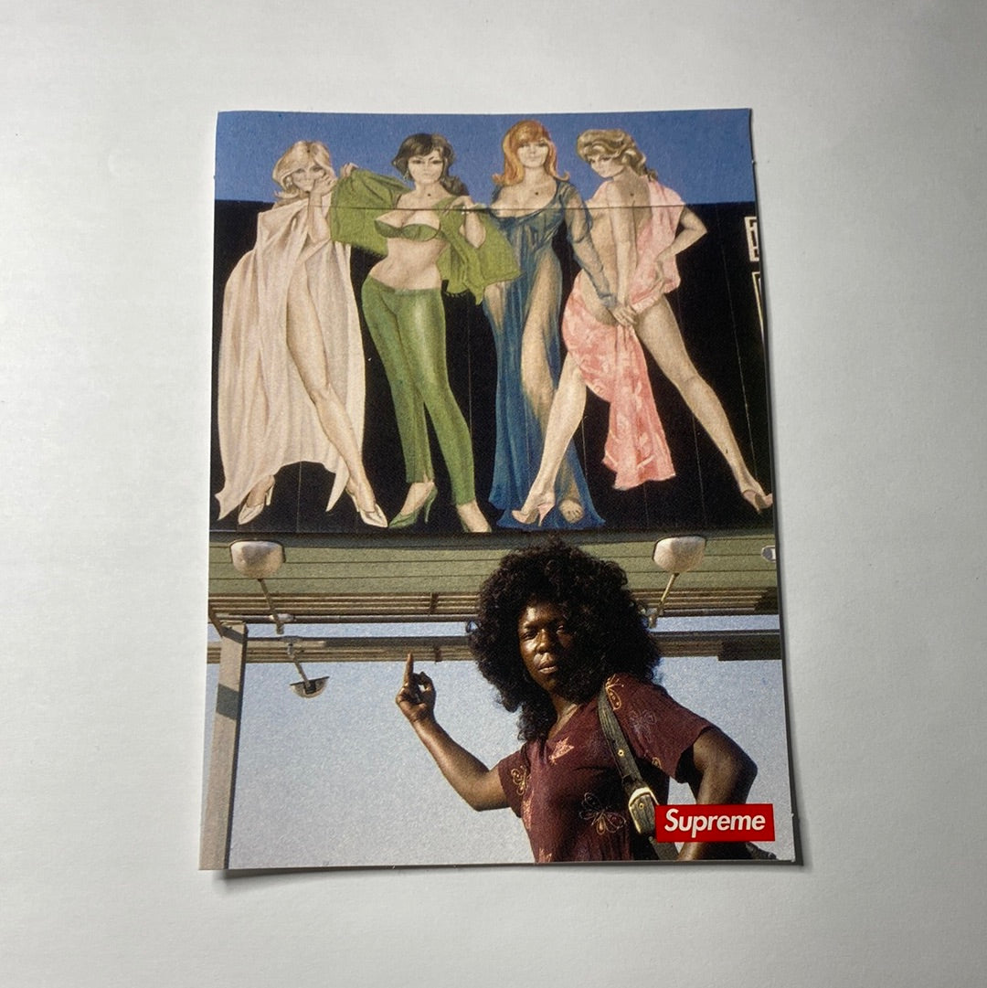 Supreme American Picture Sticker
