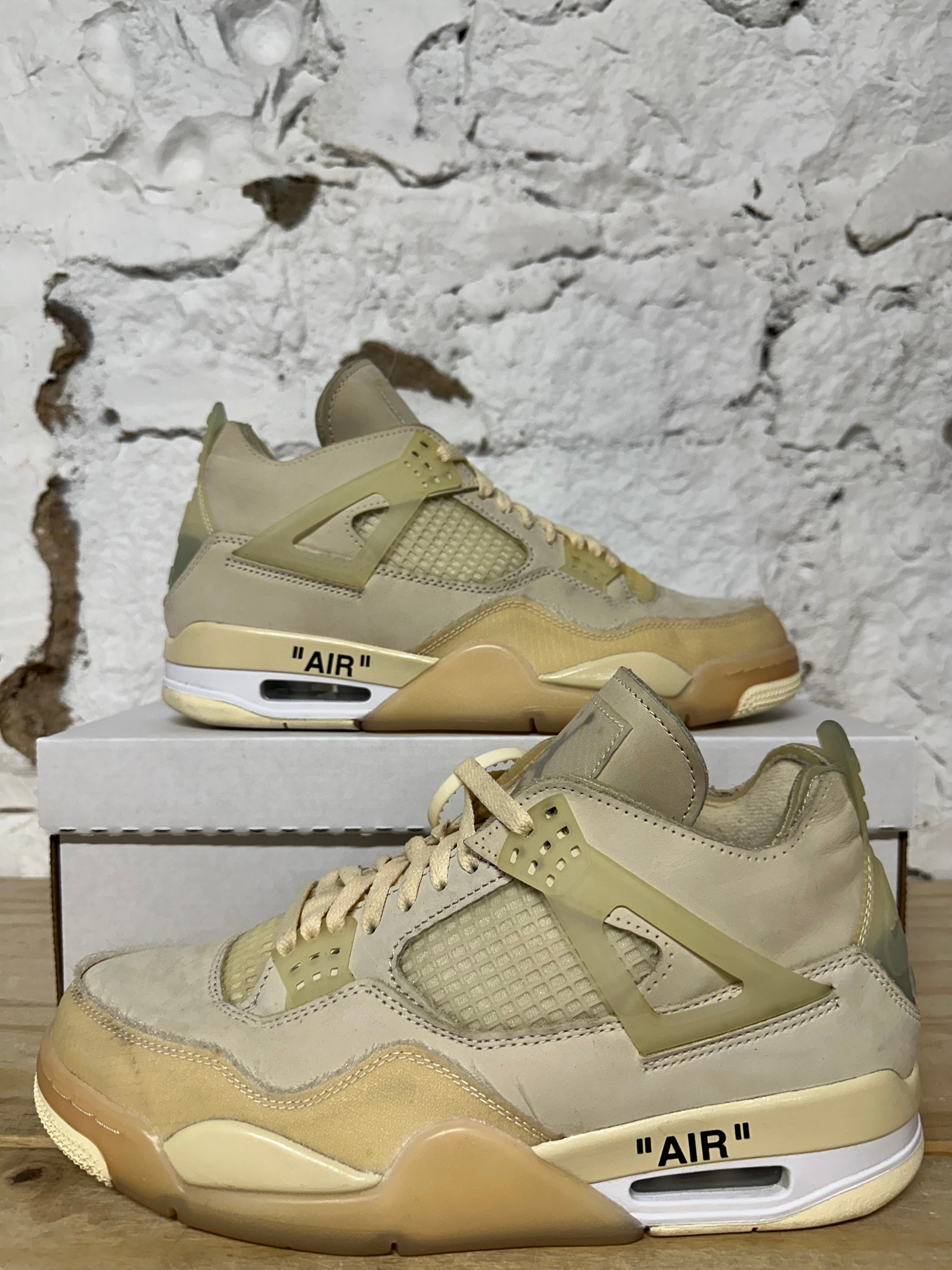 Air Jordan 4 Off-White Sail Sz 9 (10.5W)