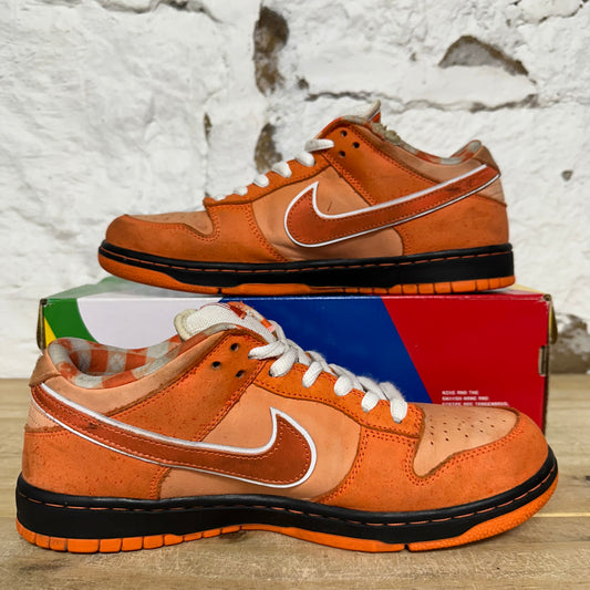 Nike SB Dunk Low Concepts Orange Lobster Sz 10