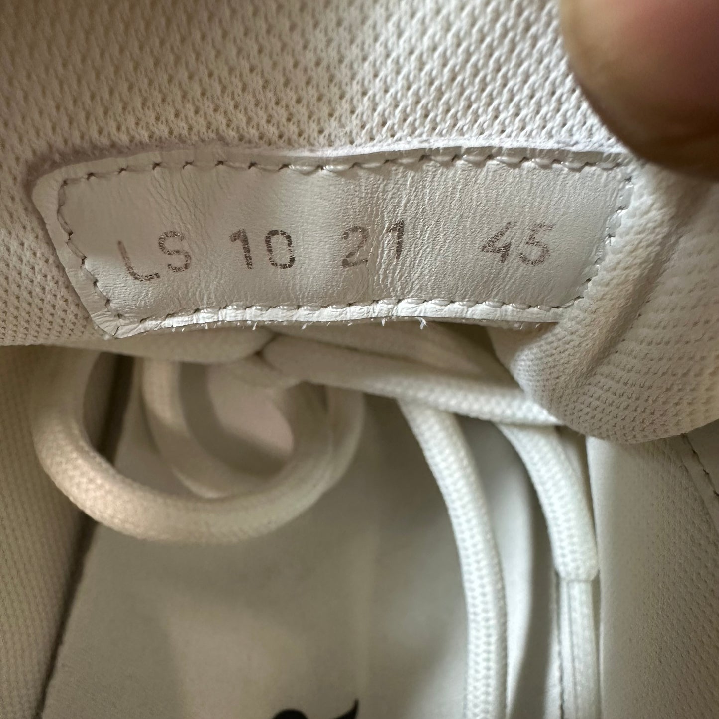 Dior B22 White Grey 3M Sneaker Sz 12 (45)