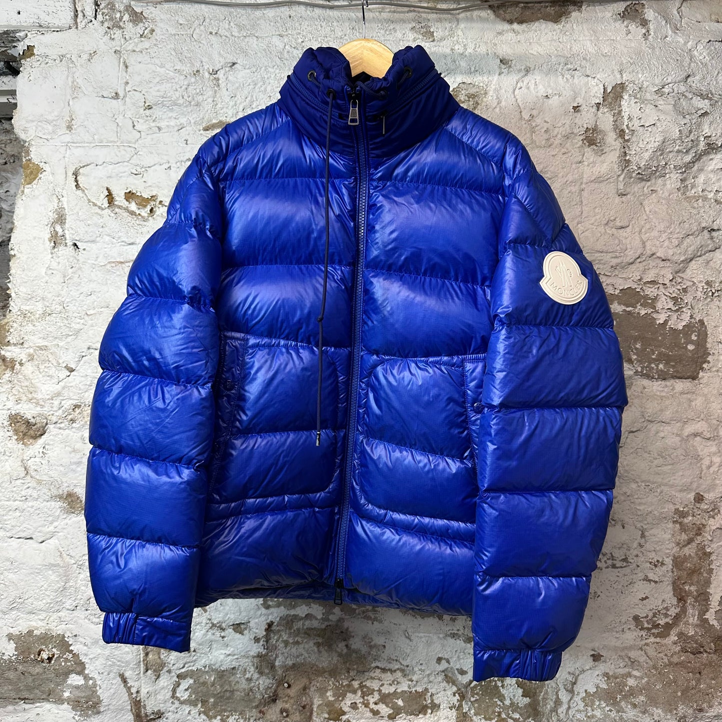 Moncler Badenne Guibbotto Puffer Jacket Blue Sz L (4)