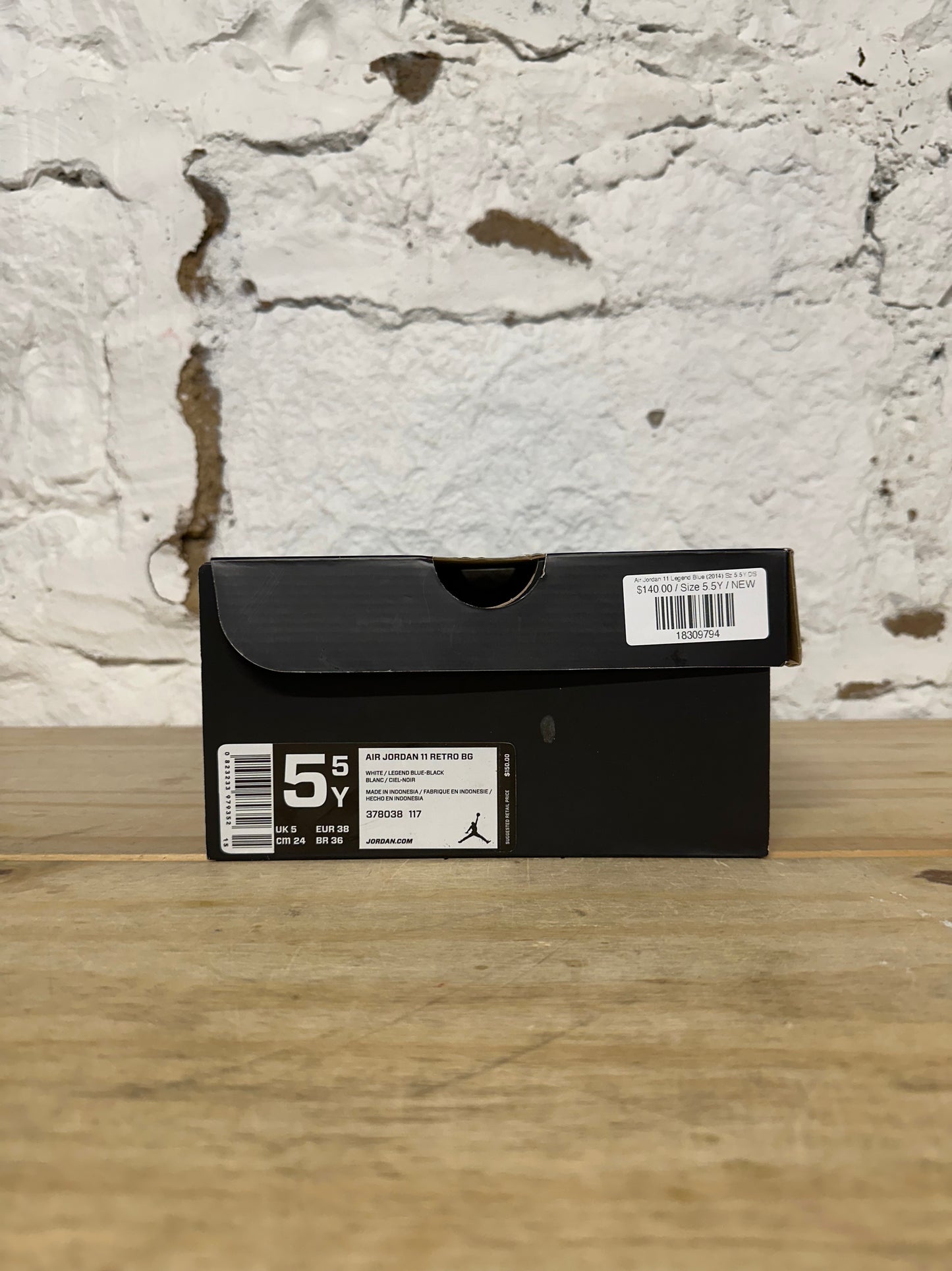 Air Jordan 11 Legend Blue (2014) Sz 5.5Y DS