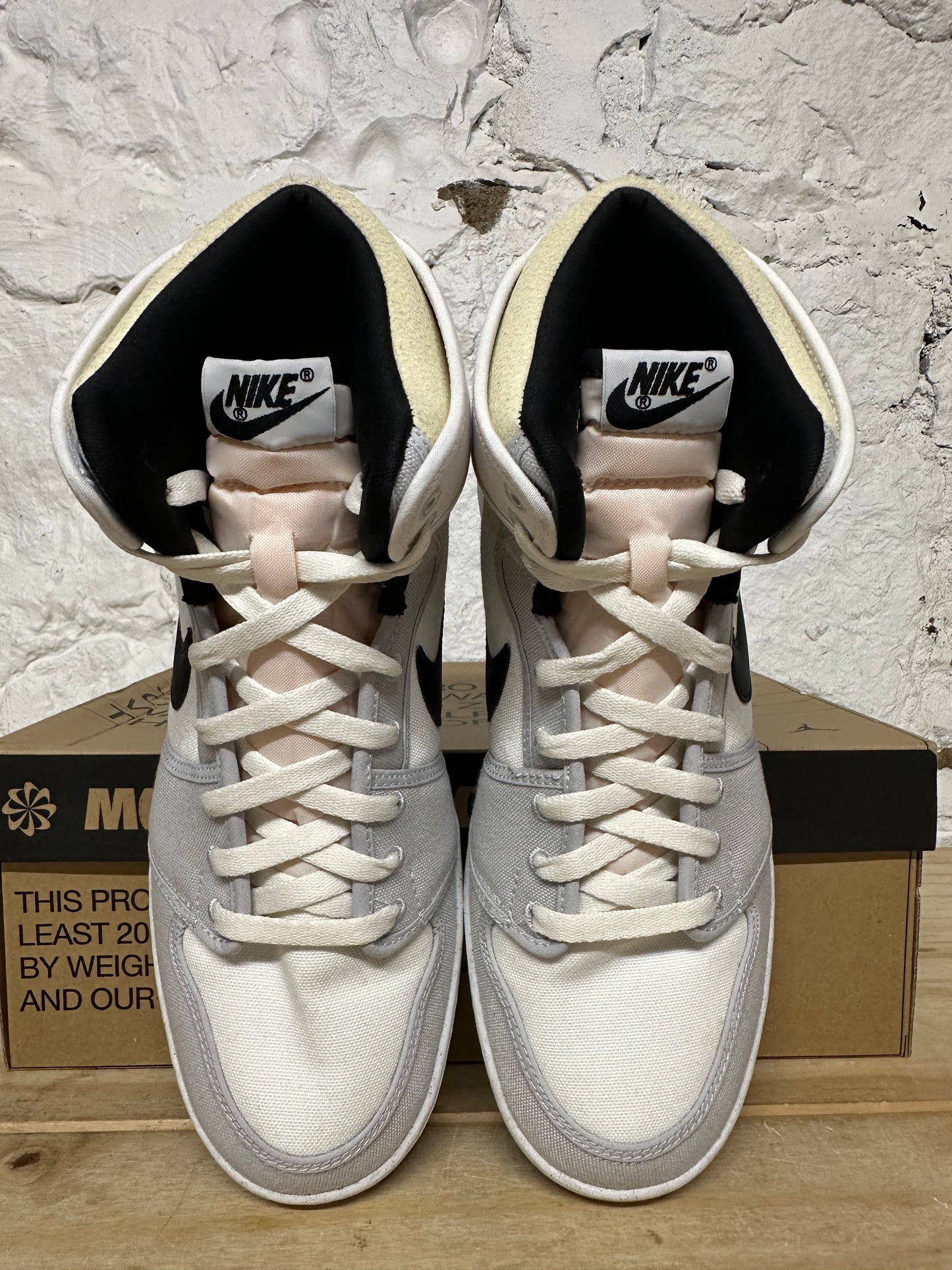 Air Jordan 1 AJKO White Black Grey Fog Sz 11