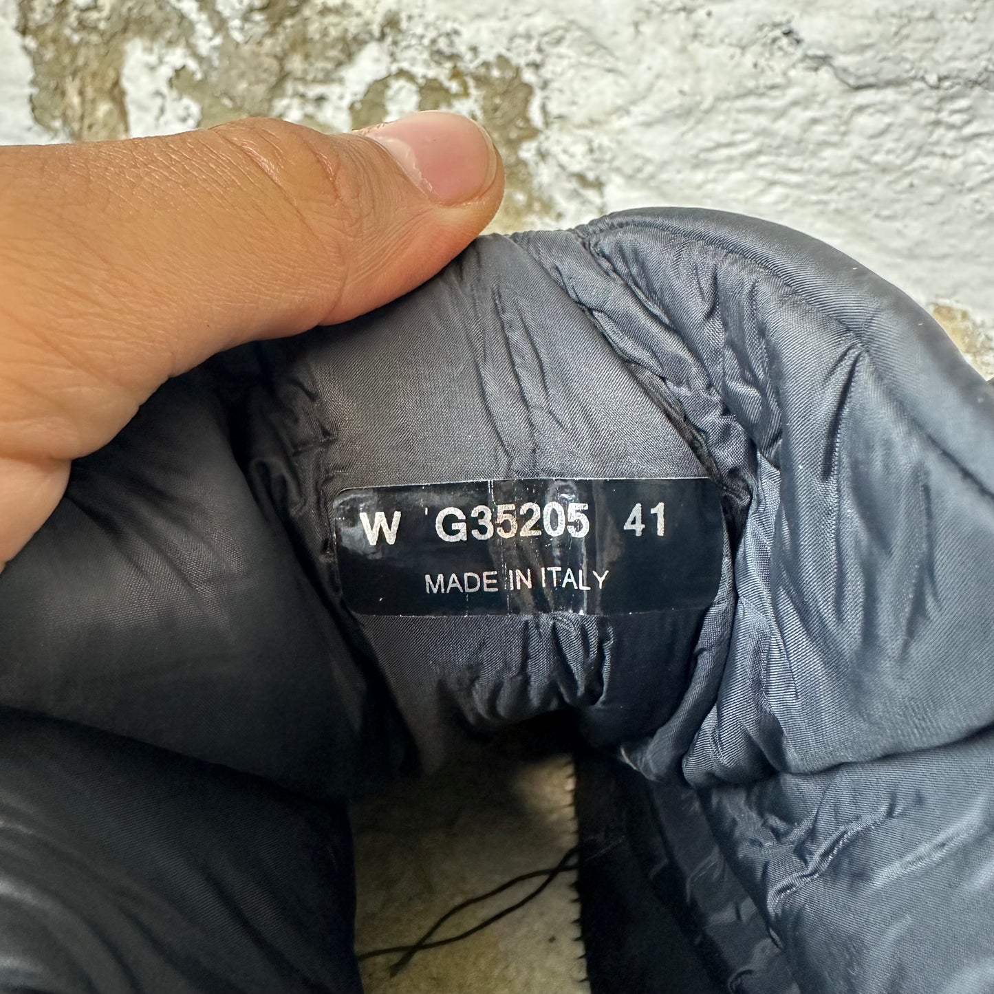 Chanel Black Nylon Suede Snow Boot Sz 8 (41) No Box