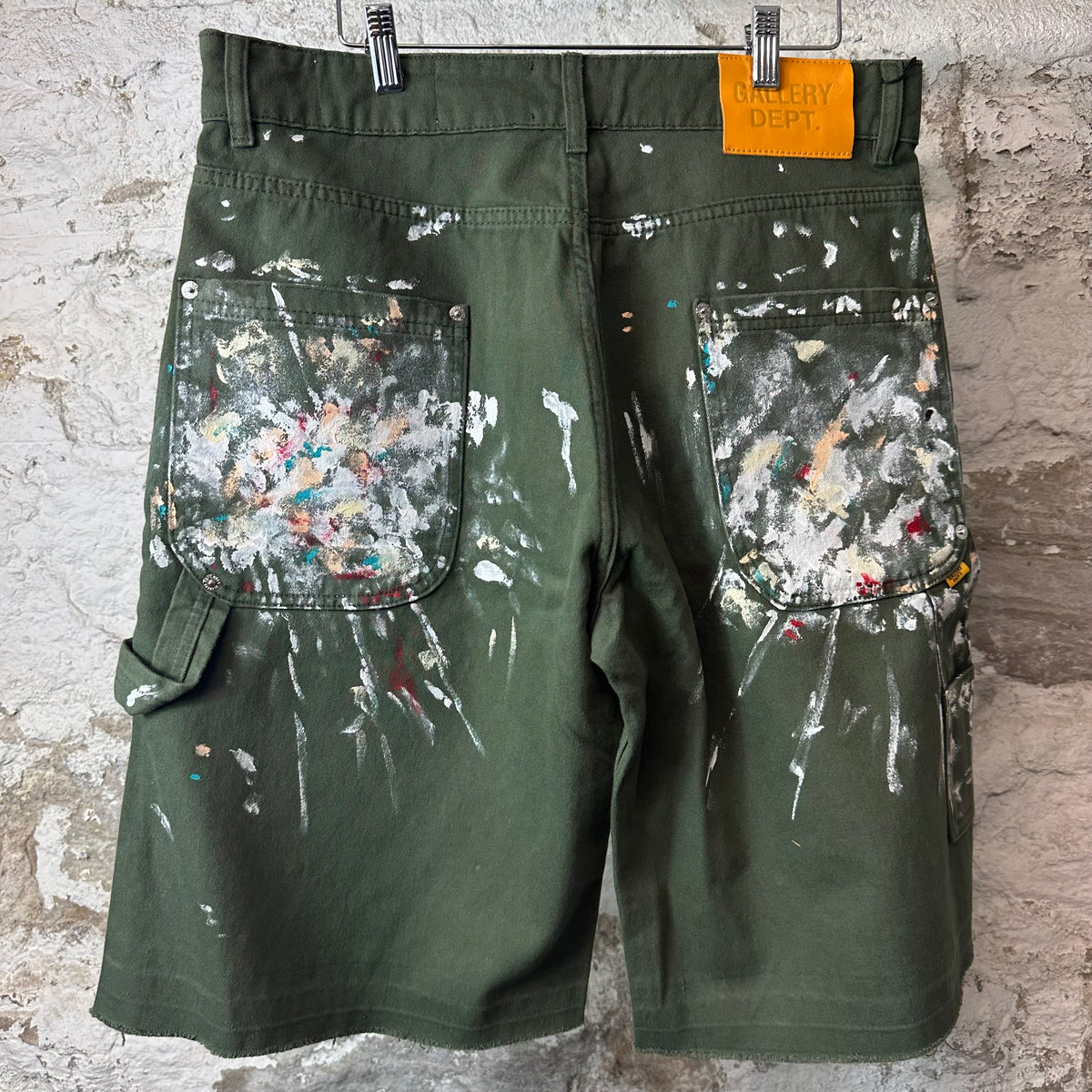 Gallery Department Platoon Painter Military Green Shorts Sz 31 DS