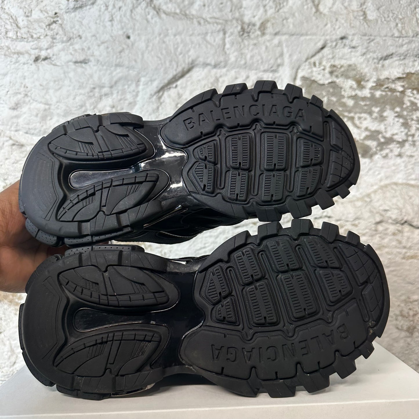 Balenciaga Track 2 Triple Black Sneaker Sz 8 (41)