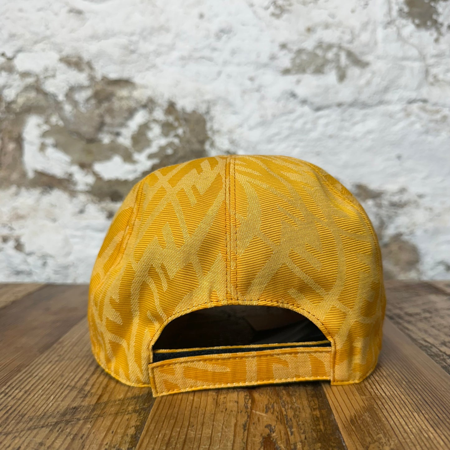 Fendi Yellow Motif Monogram Hat