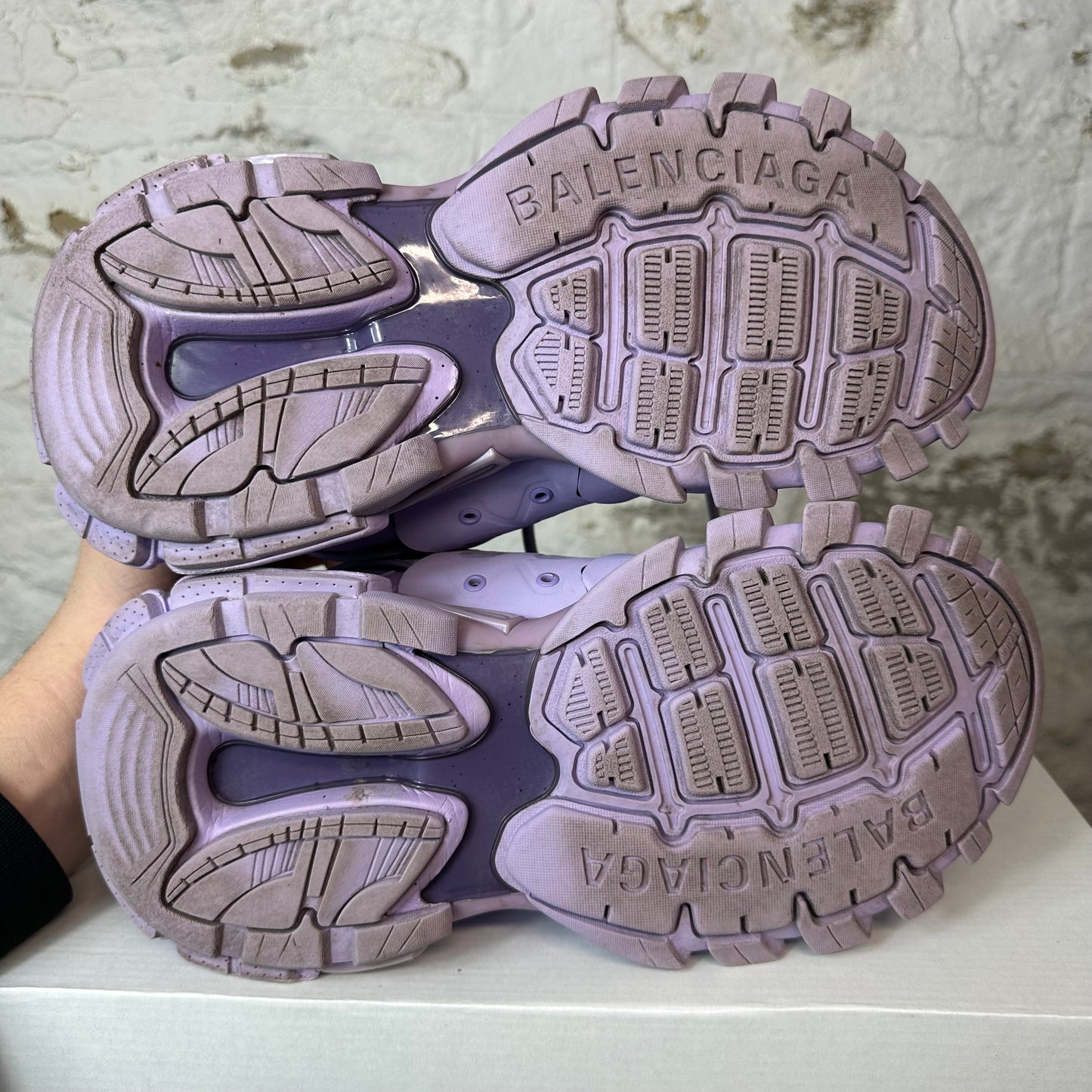 Balenciaga Track Runner Lavender Sz 6.5 (39) No Box