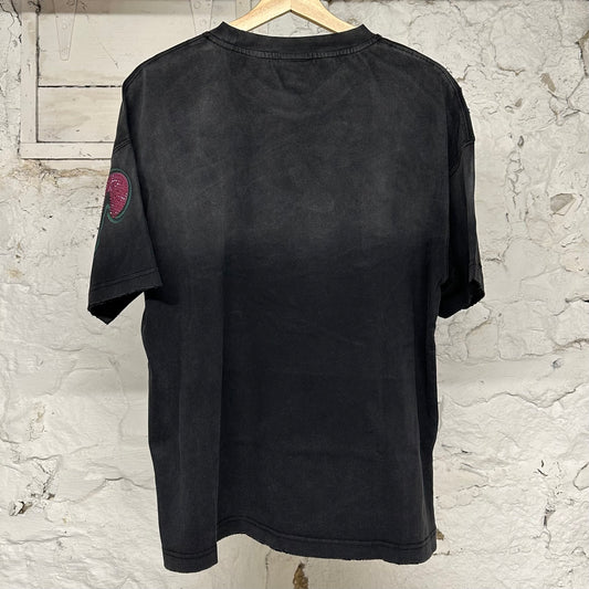 Vale Fever Bling T-shirt Black Sz S