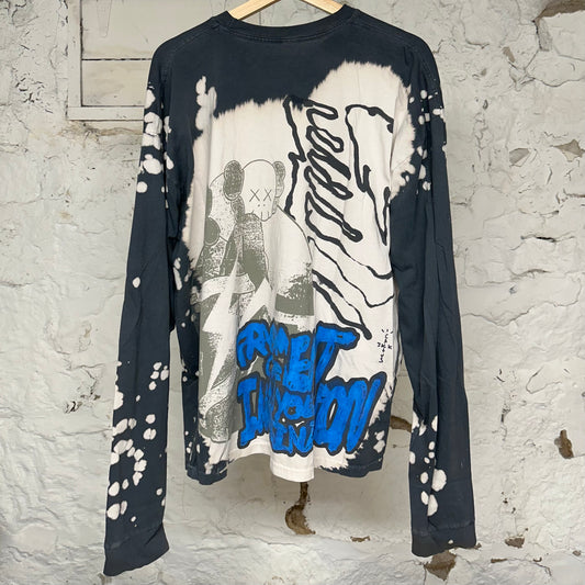 Travis Scott Kaws Fragment L/S T-Shirt Sz XL
