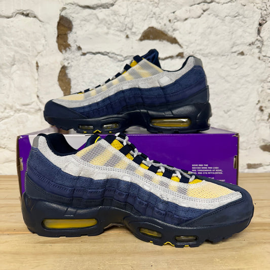 Nike SB Air Max 95 Eric Koston Obsidian Yellow Sz 10 DS