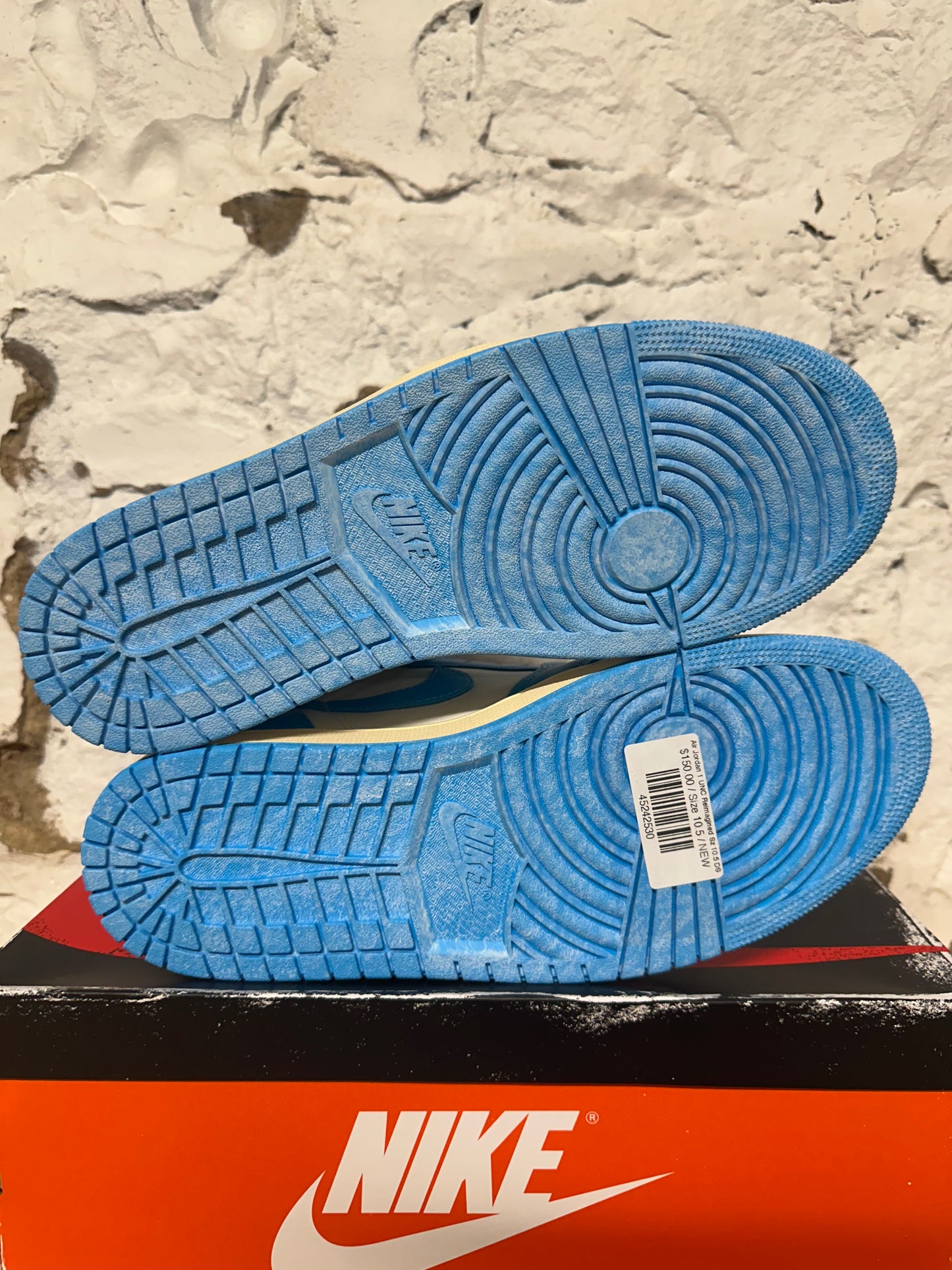 Air Jordan 1 High UNC Reimagined Sz 10.5 DS