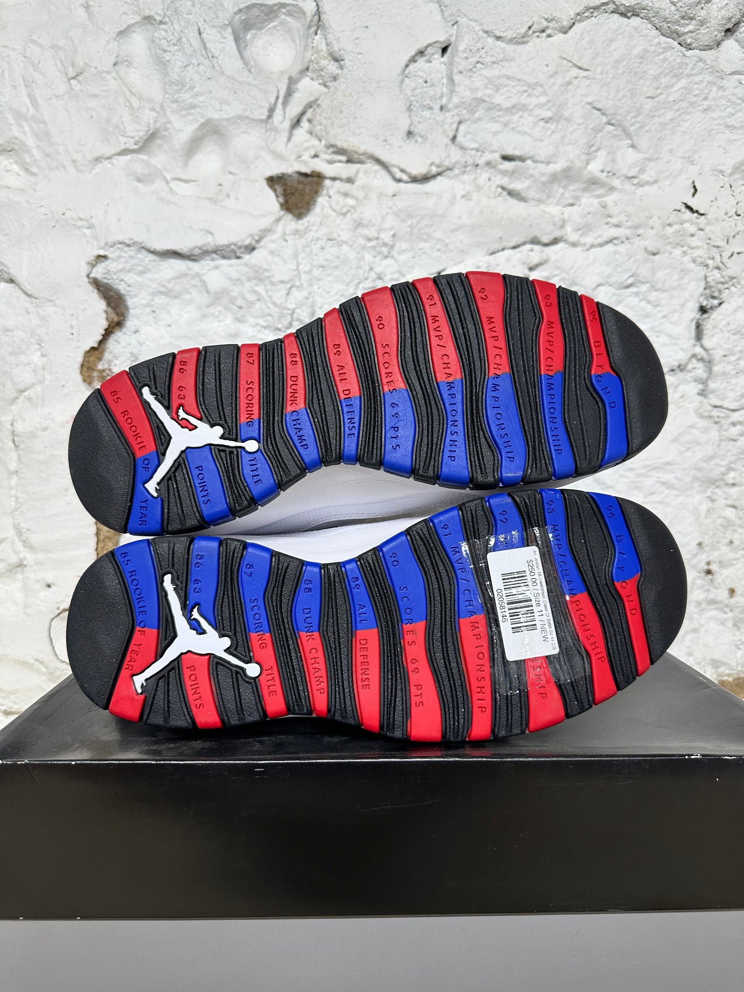 Air Jordan 10 Westbrook Class Of 2006 Sz 11 DS