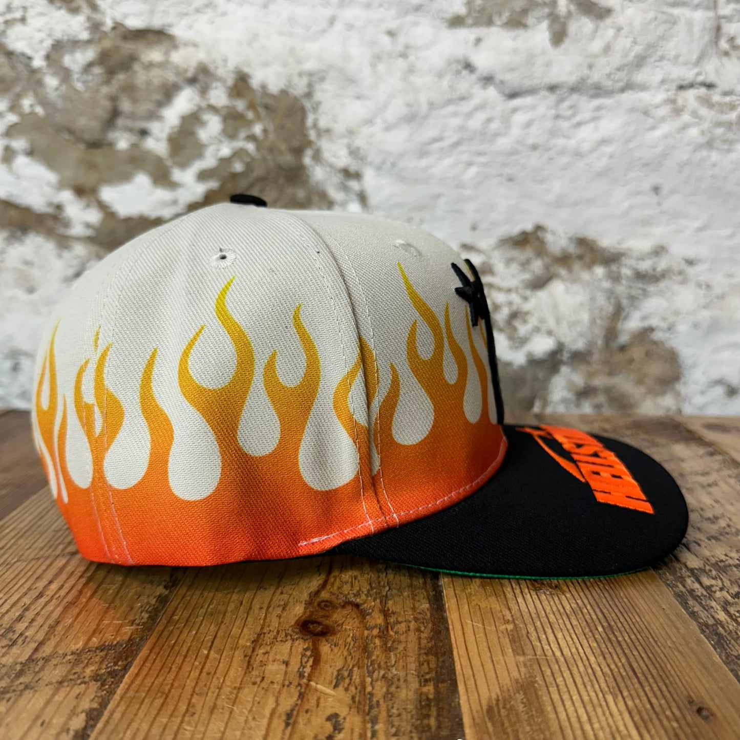 Hellstar Flame Vintage Snapback Hat