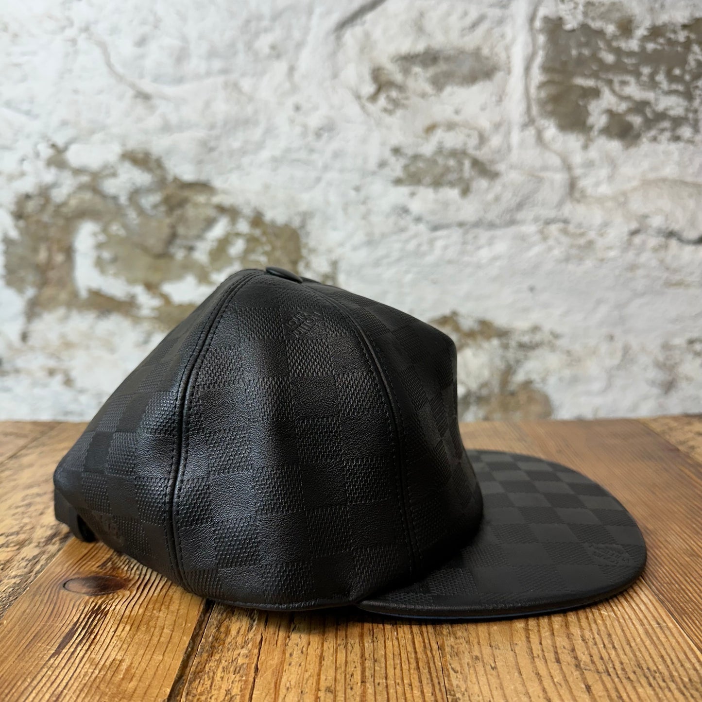 Louis Vuitton Damier Infini Leather Hat