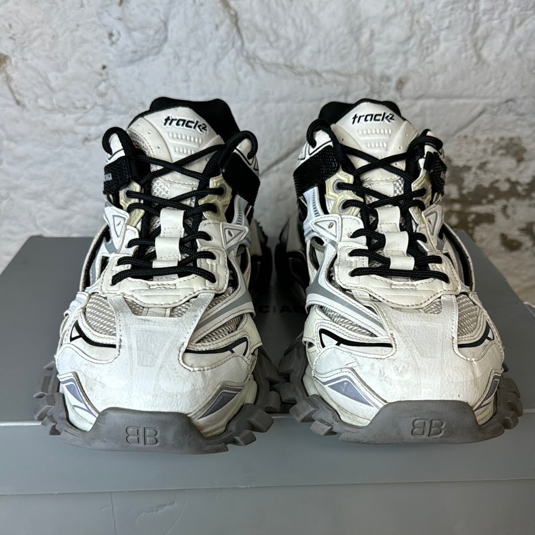 Balenciaga Track 2 Black White Cream Sz 12 (45)