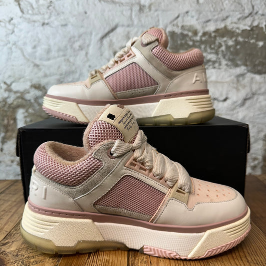 Amiri MA-1 Pink White Cream Sneaker Sz 6 (38)