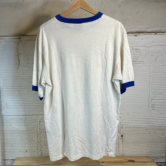 Bart Simpson Under Achiever White Tee Sz L