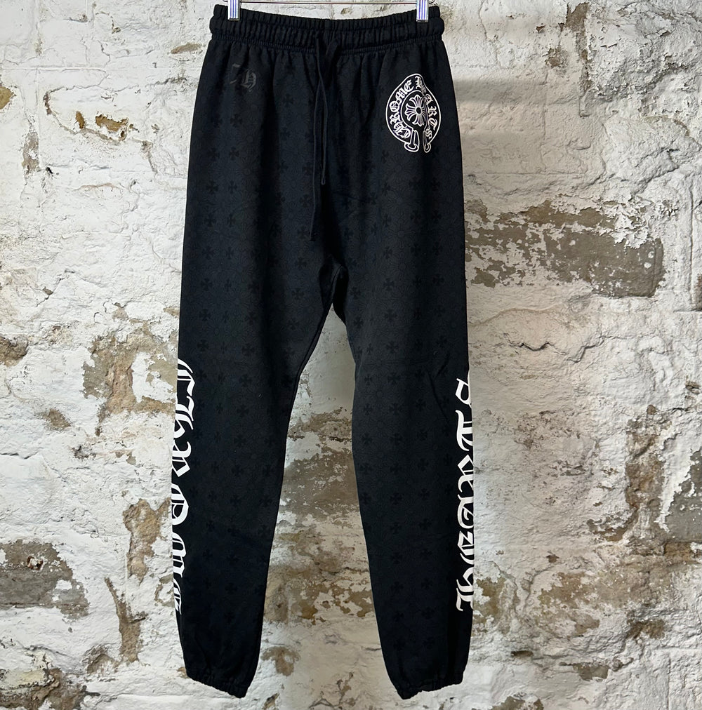 Chrome Hearts Cross Monogram Sweatpants Black Sz S