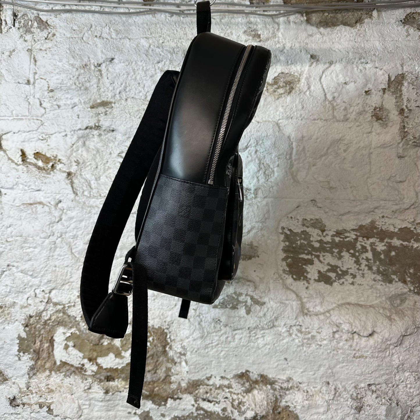 Louis Vuitton Map Josh Damier Graphite Backpack