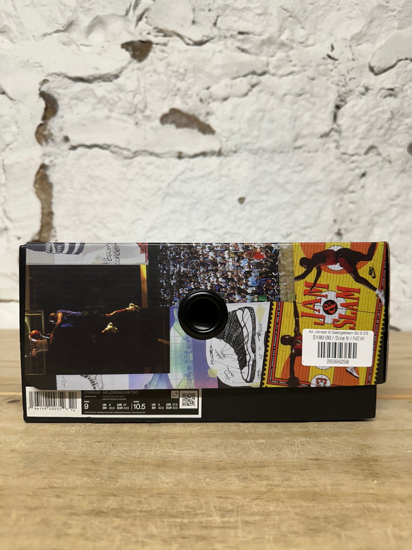 Air Jordan 6 Georgetown Sz 9 DS